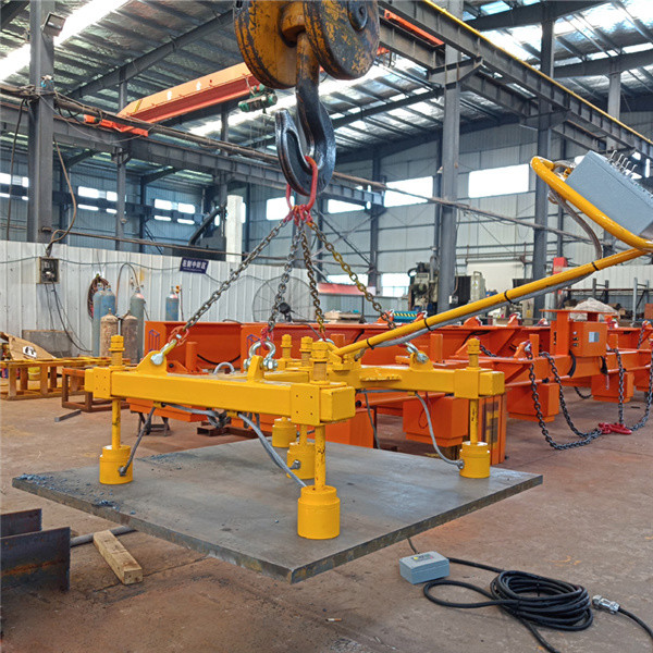 Industrial 10 Ton Magnetic Lifting Clamp 90 Degree CE Approval