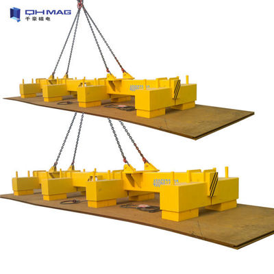 quality Sollevatore magnetico 1 Ton Rectangular Magnet Spreaders della lamiera sottile di caricamento dei tondi per cemento armato factory